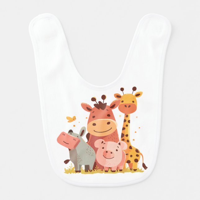 Tiny Tastes, Big Smiles Bib (Front)