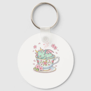 Tiny Tea Dragon Keychain