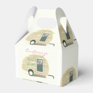 Tiny teardrop gypsy caravan Thunder_Cove Favor Boxes