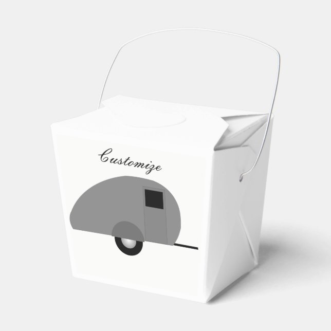 Tiny Teardrop Trailer Thunder_Cove Favor Boxes (Front Side)
