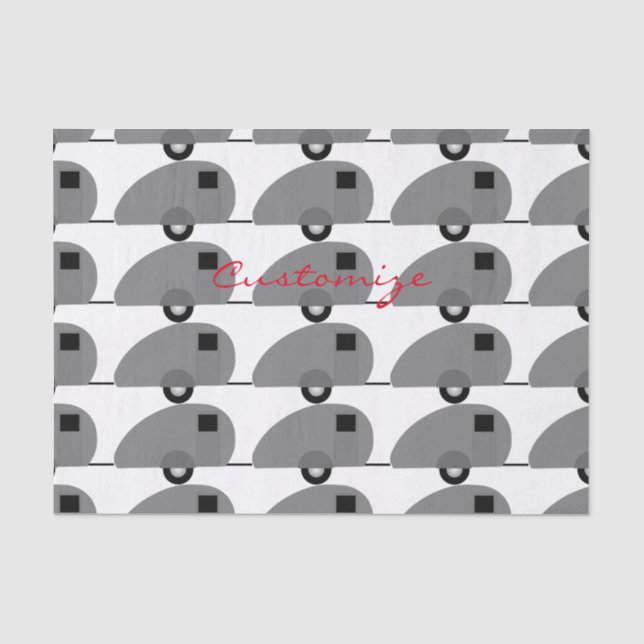 Tiny Teardrop Trailer Thunder_Cove Tissue Paper (Front)