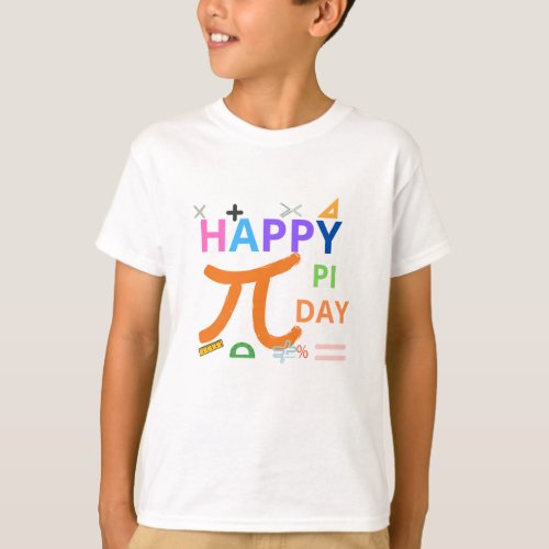 Tiny Tee Big Celebration Happy Pi Day T_Shirt
