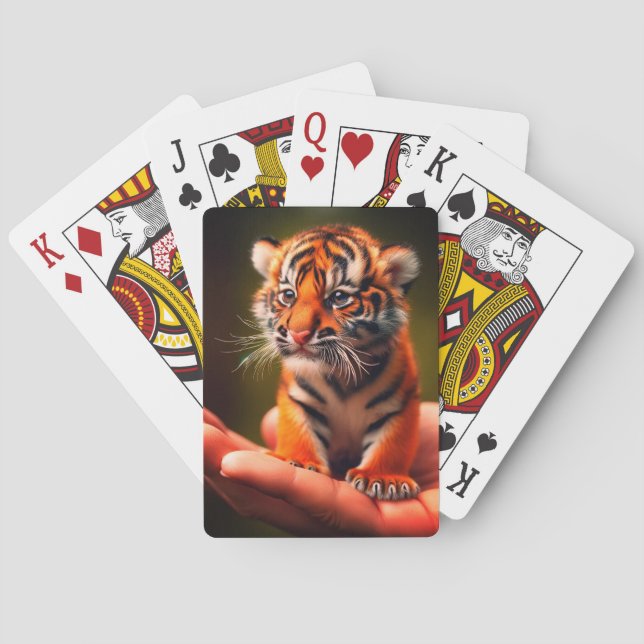 Tiny Tiger Poker Cards (Back)