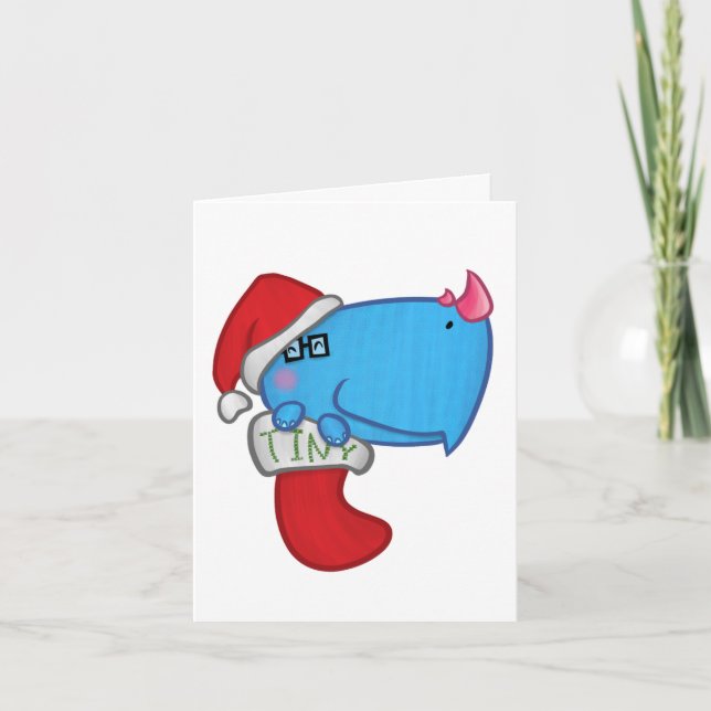 Tiny Tiny Christmas Holiday Card (Front)