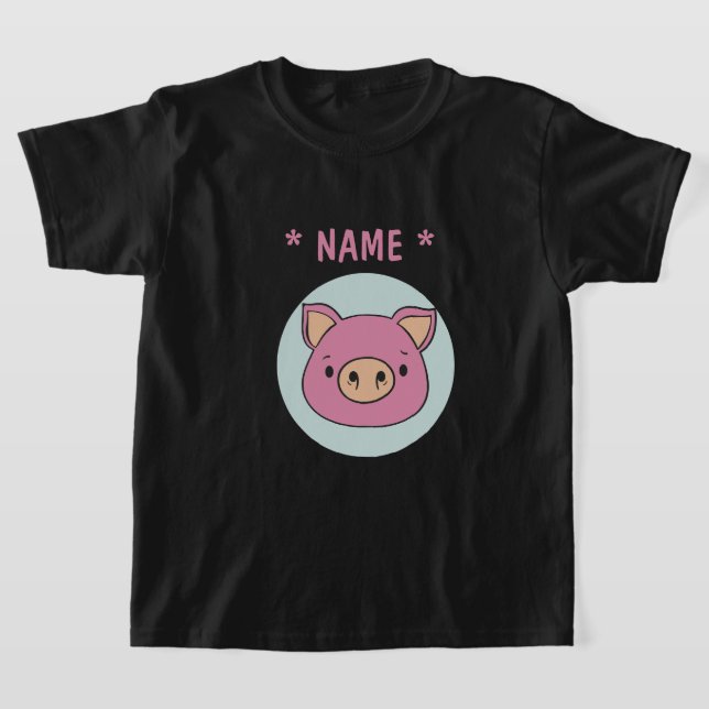 tiny tiny pig T-Shirt (Laydown)