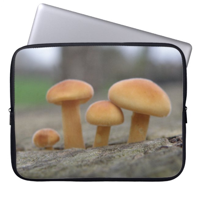 Tiny Toadstools Laptop Sleeve (Front)