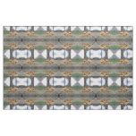 Tiny Toadstools Macro Patterned Fabric