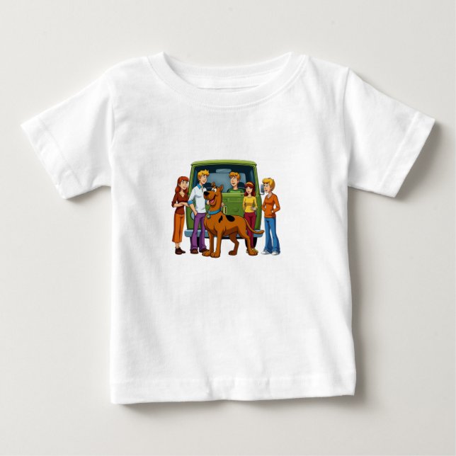Tiny Toon Trick-or-Treaters Baby T-Shirt (Front)