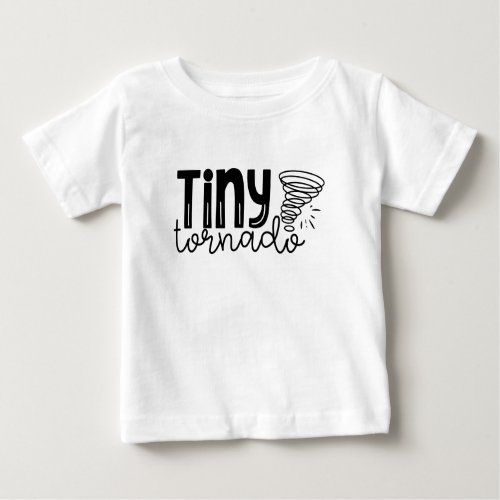 Tiny Tornado Baby T_Shirt