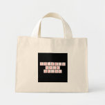 Periodic
 Table
 Writer  Tiny Tote Canvas Bag