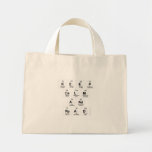 Keep
 Calm 
 and 
 Read  Tiny Tote Canvas Bag