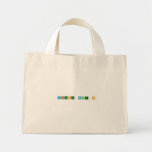 Science Rule s  Tiny Tote Canvas Bag