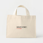 Quality Street  Tiny Tote Canvas Bag