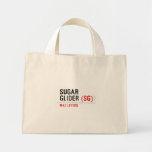sugar glider  Tiny Tote Canvas Bag