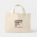 Ladybird  Room  Tiny Tote Canvas Bag