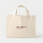 west derby  Tiny Tote Canvas Bag