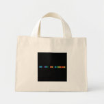 my name is aelharis  Tiny Tote Canvas Bag