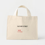 KAT-BOY STREET     Tiny Tote Canvas Bag
