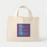 Game
 Letter
 Tiles  Tiny Tote Canvas Bag