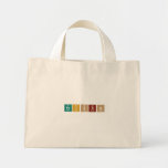 Kristin   Tiny Tote Canvas Bag