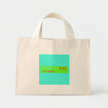 swagg dr:)  Tiny Tote Canvas Bag
