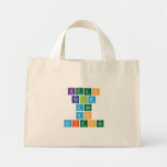 Keep
 Calm 
 and 
 do
 Science  Tiny Tote Canvas Bag