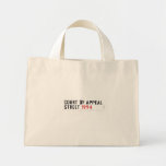 COURT OF APPEAL STREET  Tiny Tote Canvas Bag