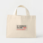 St George's  Square  Tiny Tote Canvas Bag