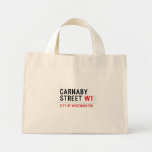 carnaby street  Tiny Tote Canvas Bag
