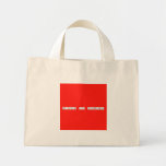 
 SCIENCE IS Awesome  Tiny Tote Canvas Bag