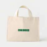 Science  Tiny Tote Canvas Bag