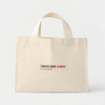 Travis Land  Tiny Tote Canvas Bag