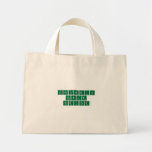 Periodic
 Table
 Writer  Tiny Tote Canvas Bag