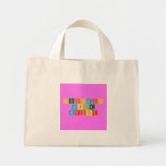 Periodic
 Table
 Writer  Tiny Tote Canvas Bag