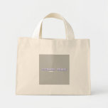 GRATTIS LOTTA  Tiny Tote Canvas Bag