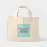 Periodic
 Table
 Writer  Tiny Tote Canvas Bag