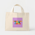 Periodic
 Table
 Writer  Tiny Tote Canvas Bag