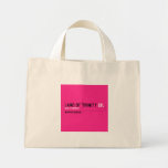 land of trinity  Tiny Tote Canvas Bag