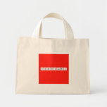 Vocabulary  Tiny Tote Canvas Bag