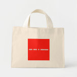 Think like a scientist  Tiny Tote Canvas Bag