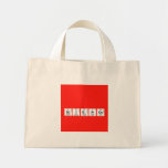 
 SCIENCE  Tiny Tote Canvas Bag