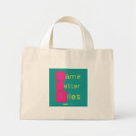 Game
 Letter
 Tiles  Tiny Tote Canvas Bag