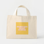 Periodic
 Table
 Writer  Tiny Tote Canvas Bag