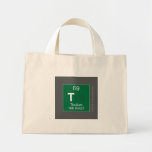 t  Tiny Tote Canvas Bag