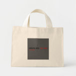 Dhruvin lives   Tiny Tote Canvas Bag