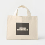 Merry
 Christmas  Tiny Tote Canvas Bag