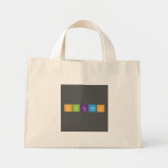 cinnamon  Tiny Tote Canvas Bag