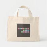 Periodic
 Table
 Writer  Tiny Tote Canvas Bag