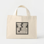 Why did 
 the acid
  go to 
 the gym? 
  To become 
 a buffer 
 solution!   Tiny Tote Canvas Bag