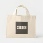 nerd  Tiny Tote Canvas Bag